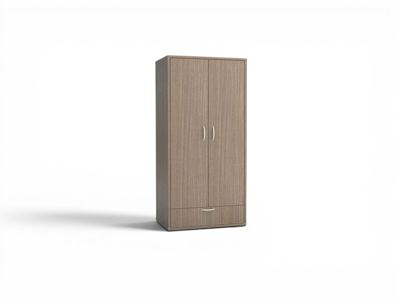 Lumen Cube 2 Door / 1 Drawer Wardrobe