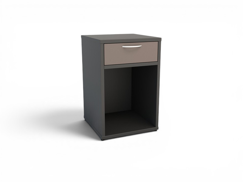 Lumen Cube Drawer / Open Bedside Table