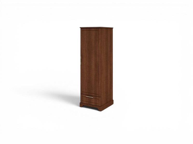 Lumen Contour 1 Door / 1 Drawer Wardrobe – Traditional Base