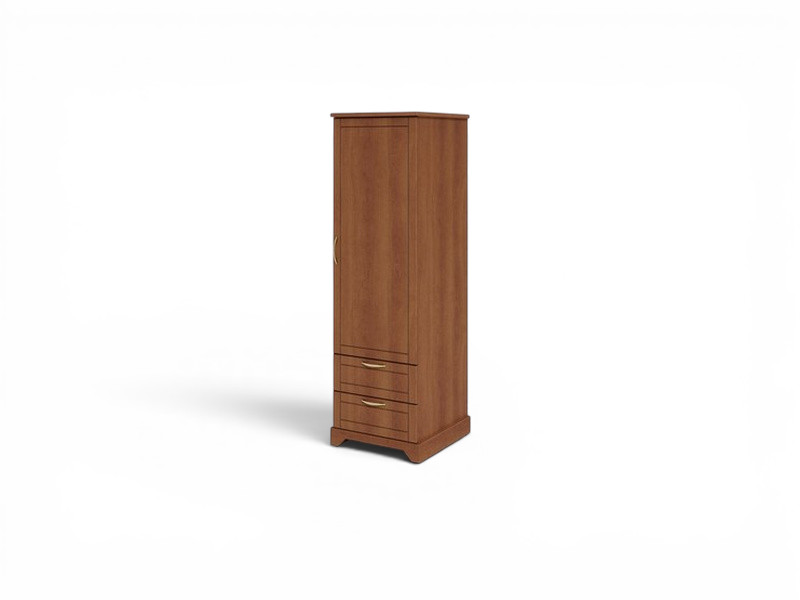 Lumen Contour 1 Door / 2 Drawer Wardrobe – Traditional Base