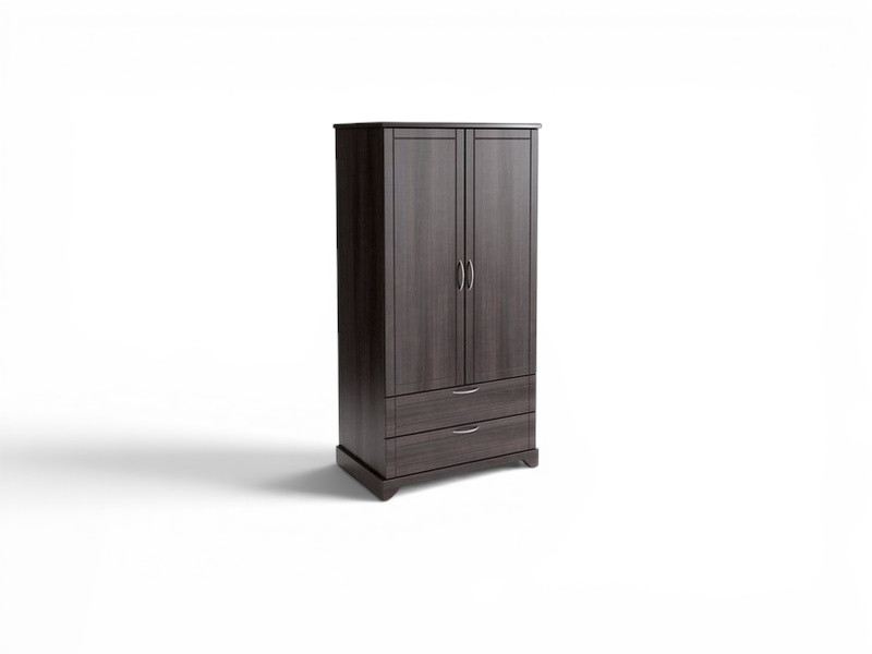 Lumen Contour 2 Door / 2 Drawer Wardrobe – Traditional Base