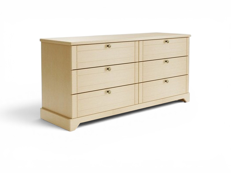 Lumen Contour 6 Drawer Dresser – Traditional Base