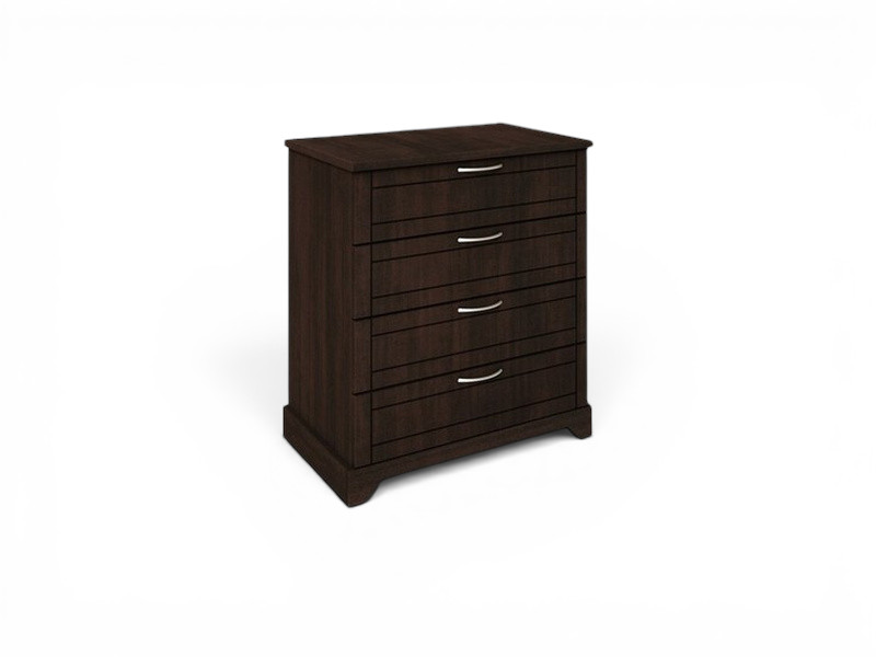 Lumen Contour 4 Drawer Dresser – Traditional Base