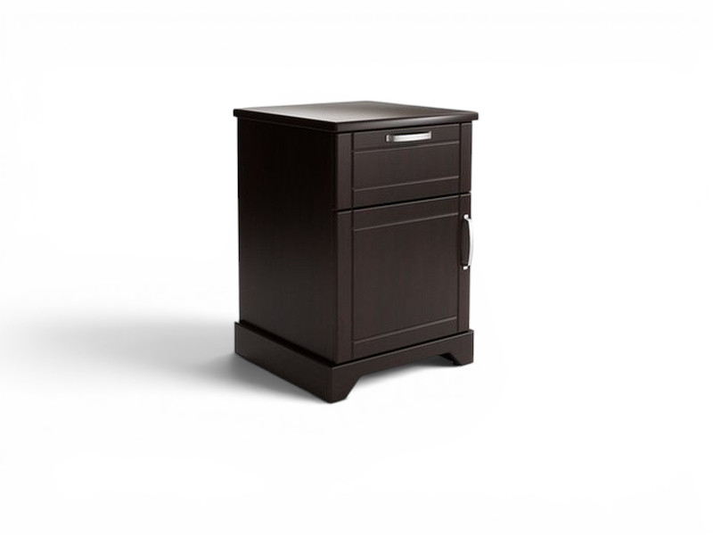 Lumen Contour Drawer / Door Bedside Table – Traditional Base