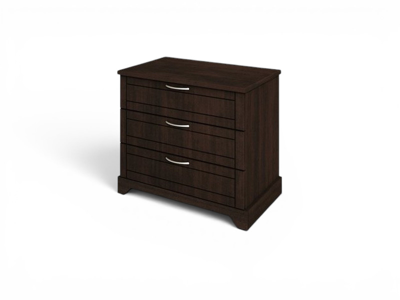 Lumen Contour 3 Drawer Dresser – Traditional Base