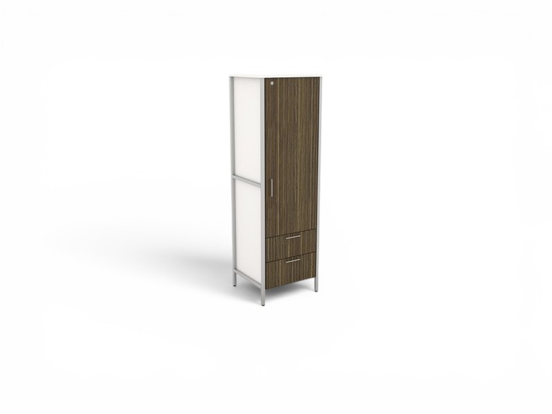 Lumen Resolve 1 Door / 2 Drawer Wardrobe