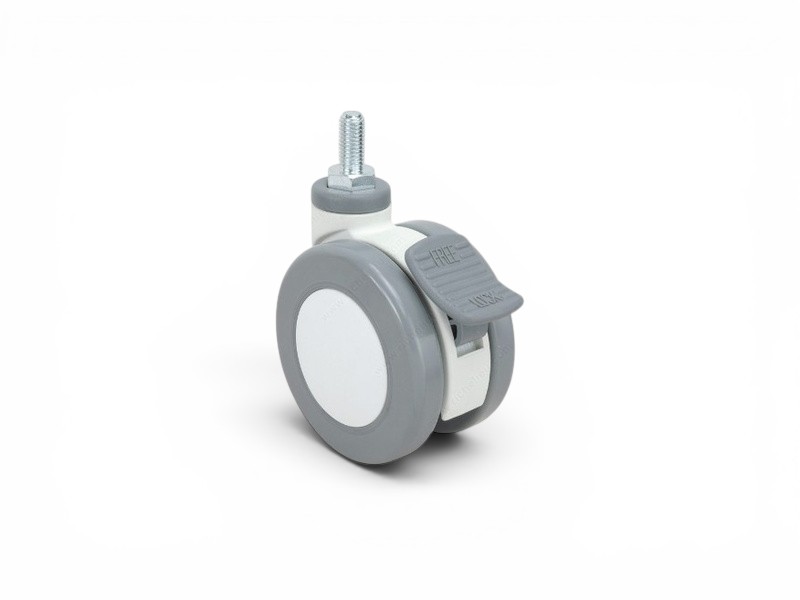 Medical Grade Casters – 500/600 Series (set of 4, 2 locking)