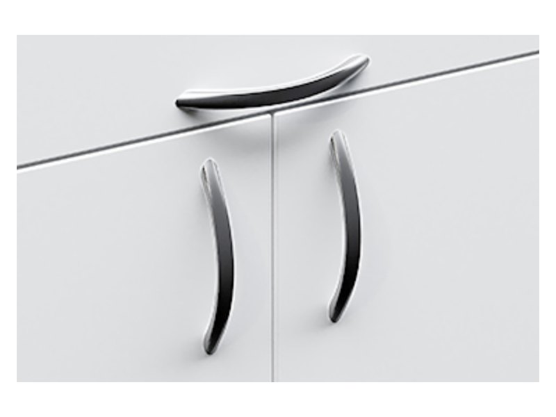 Flat Loop Handle – Silver
