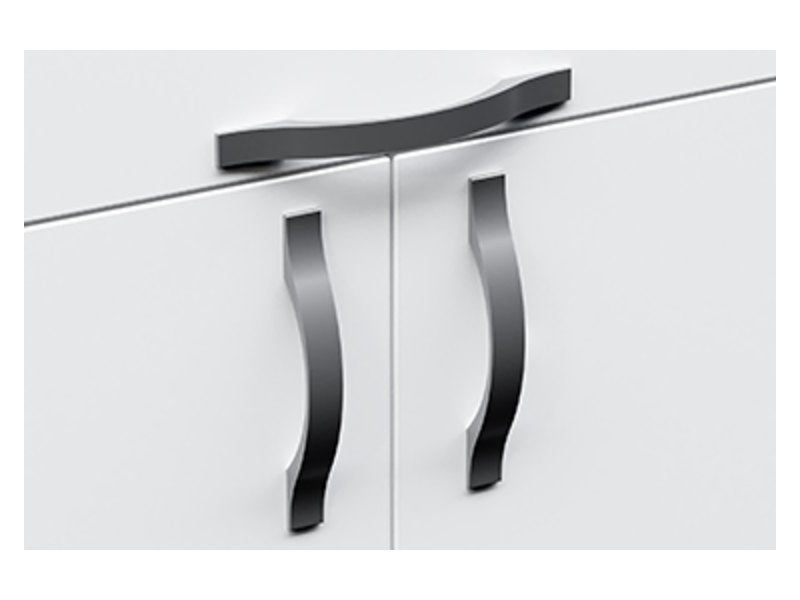 Ribbon Handle – Matte Silver
