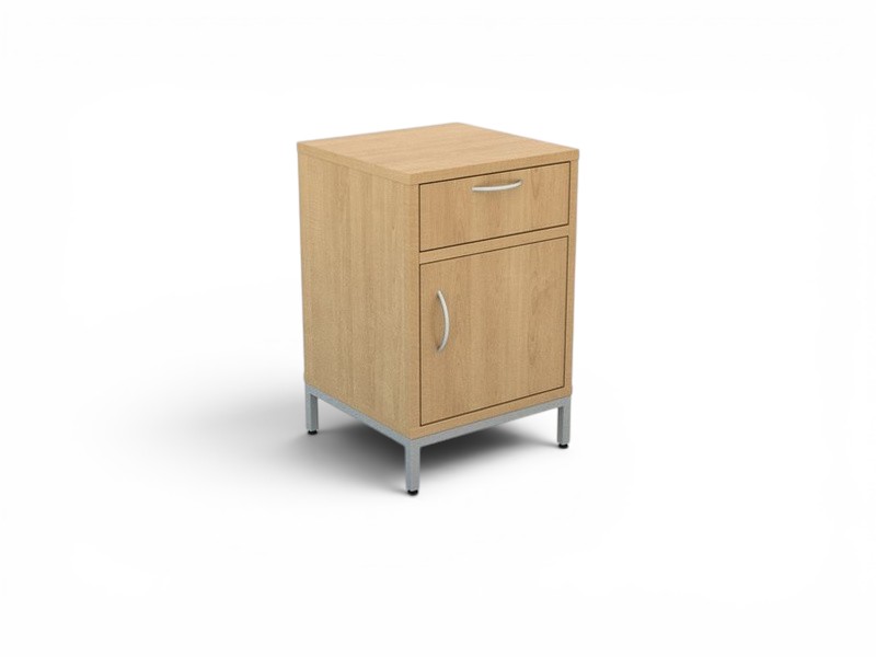 Lumen Foundation Drawer / Door Bedside Table