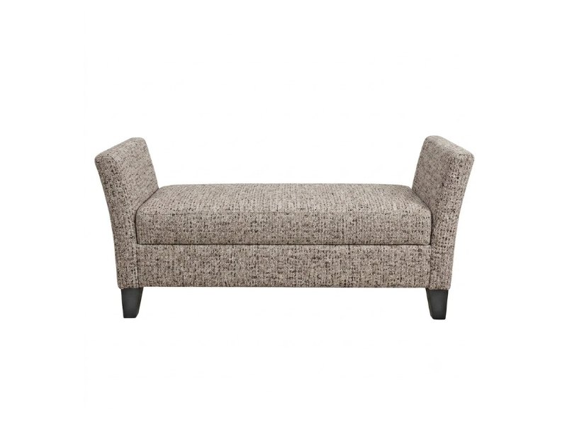 IntelliCare Serenity Arc upholstered bench with arms