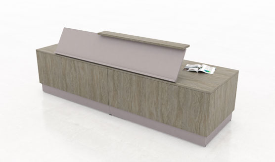 Custom-Reception-Station-with-Large-Display-Intellicare-Furniture