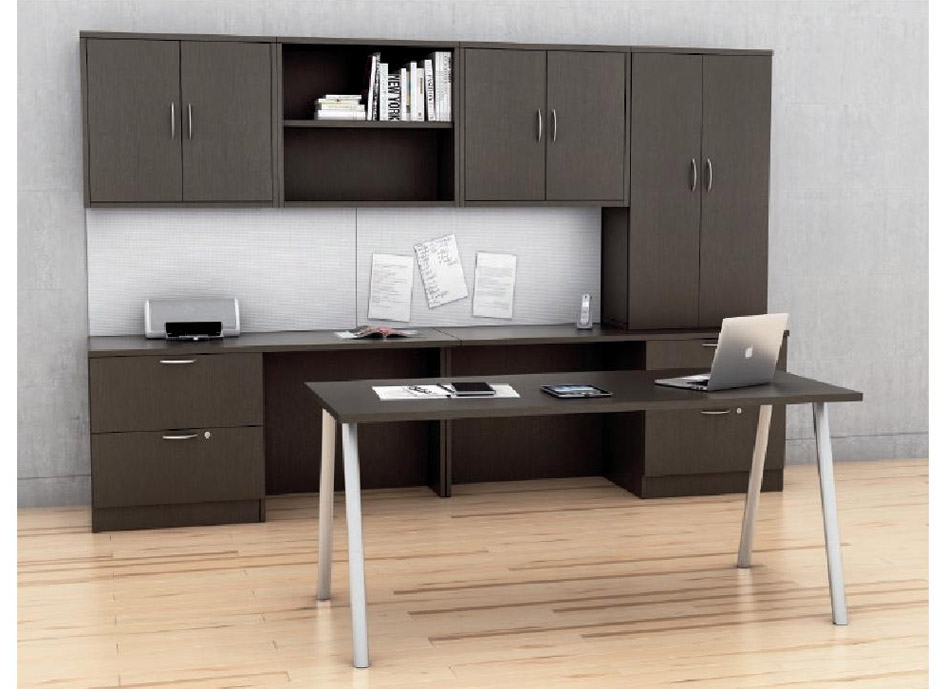 Desk-Credenza