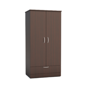 100 series 2 Door 1 Drawer Wardrobe