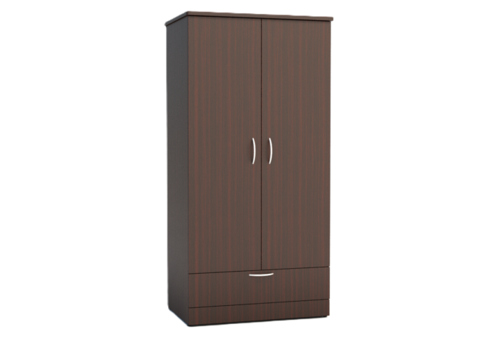 100 series 2 Door 1 Drawer Wardrobe