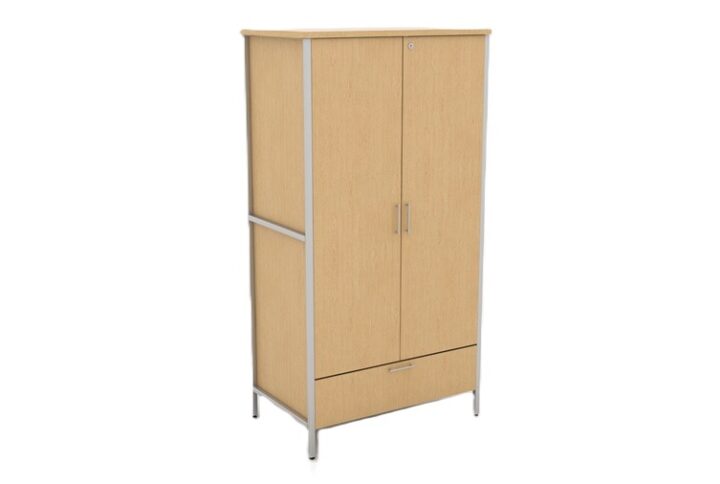 500 SERIES DOUBLE WARDROBE 2 DOOR 1 DRAWER