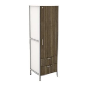 500 SERIES SINGLE WARDROBE DOOR 2 DRAWER